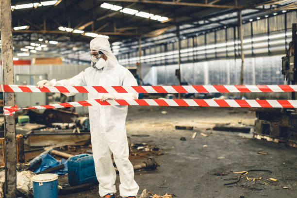 Professional Trauma Scene Cleanup technician working in National Park, NJ